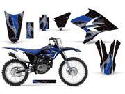 2005 2013 Yamaha TTR 230 AMRRACING ATV Graphics Decal Kit Tribal Flame Blue Black