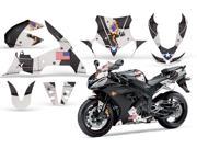 2004 2005 Yamaha R1 AMRRACING Sport Bike Graphics Decal Kit T Bomber Black