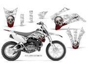 2011 2013 Yamaha TTR 110 AMRRACING MX Graphics Decal Kit Bone Collector White
