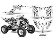 2013 2014 Yamaha Raptor 700 AMRRACING ATV Graphics Decal Kit Expo Silver