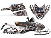 2003 2014 M8 M7 Arctic Cat M Series Crossfire AMRRACING Sled Graphics Decal Kit Mad Hatter Silver