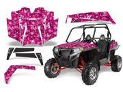 2011 2013 Polaris RZR XP 900 AMRRACING SXS Graphics Decal Kit Butterfly Pink