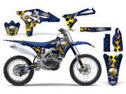 2010 2013 Yamaha YZ 250F AMRRACING MX Graphics Decal Kit Motorhead Blue
