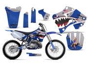 1996 2001 Yamaha YZ 125^^96 01 YZ 250 AMRRACING MX Graphics Decal Kit Warhawk Blue