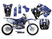 1996 2001 Yamaha YZ 125^^96 01 YZ 250 AMRRACING MX Graphics Decal Kit Reaper Blue