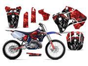 1996 2001 Yamaha YZ 125^^96 01 YZ 250 AMRRACING MX Graphics Decal Kit Reaper Red