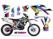 2012 2014 Yamaha WR 450F AMRRACING MX Graphics Decal Kit Flashback