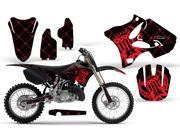 2002 2013 Yamaha YZ 125^^02 13 YZ 250 AMRRACING MX Graphics Decal Kit Reloaded Red Black