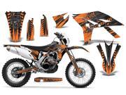 2012 2014 Yamaha WR 450F AMRRACING MX Graphics Decal Kit Nuke Orange