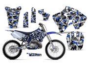 1996 2001 Yamaha YZ 125^^96 01 YZ 250 AMRRACING MX Graphics Decal Kit Urban Camo Blue