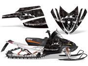 2003 2014 M8 M7 Arctic Cat M Series Crossfire AMRRACING Sled Graphics Decal Kit Reaper Black