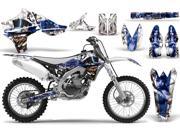 2010 2013 Yamaha YZF 450 AMRRACING MX Graphics Decal Kit Mad Hatter Blue White