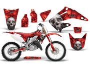 2002 2014 Honda CR 125^^02 14 CR 250 AMRRACING MX Graphics Decal Kit Bone Collector Red