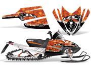 2003 2014 M8 M7 Arctic Cat M Series Crossfire AMRRACING Sled Graphics Decal Kit Reaper Orange