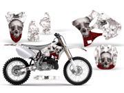 2002 2013 Yamaha YZ 125^^02 13 YZ 250 AMRRACING MX Graphics Decal Kit Bone Collector White