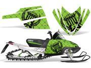2003 2014 M8 M7 Arctic Cat M Series Crossfire AMRRACING Sled Graphics Decal Kit Reloaded Green