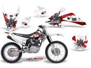 2008 2013 Honda CRF 150^^08 13 CRF 230F AMRRACING MX Graphics Decal Kit Toxicity Red White