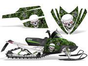 2003 2014 M8 M7 Arctic Cat M Series Crossfire AMRRACING Sled Graphics Decal Kit Showoff Green