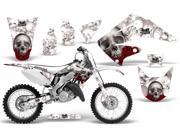 2002 2014 Honda CR 125^^02 14 CR 250 AMRRACING MX Graphics Decal Kit Bone Collector White