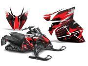 2012 Arctic Cat Pro Climb AMRRACING Sled Graphics Decal Kit Carbon X Red