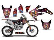 2007 2013 Honda CRF 150R AMRRACING MX Graphics Decal Kit Ed Hardy Pirates Pink