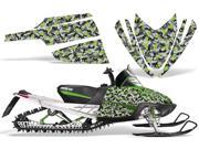 2003 2014 M8 M7 Arctic Cat M Series Crossfire AMRRACING Sled Graphics Decal Kit Urban Camo Green