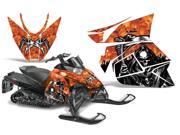 2012 Arctic Cat Pro Climb AMRRACING Sled Graphics Decal Kit Reaper Orange