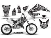 2002 2014 Honda CR 125^^02 14 CR 250 AMRRACING MX Graphics Decal Kit Skulls and Hammers White