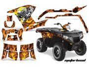 2011 2014 Polaris Sportsman 500^^11 14 Sportsman 800 AMRRACING ATV Graphics Decal Kit Motorhead Orange