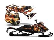 2013 Ski Doo Rev XM AMRRACING Sled Graphics Decal Kit Firestorm