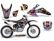 2008 2013 Honda CRF 150^^08 13 CRF 230F AMRRACING MX Graphics Decal Kit Ed Haardy Love Kills Black