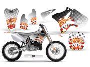 2002 2013 Yamaha YZ 125^^02 13 YZ 250 AMRRACING MX Graphics Decal Kit Jackpot White