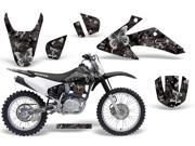 2008 2013 Honda CRF 150^^08 13 CRF 230F AMRRACING MX Graphics Decal Kit Butterfly Silver Black