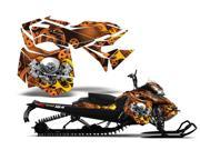 2013 Ski Doo Rev XM AMRRACING Sled Graphics Decal Kit Motorhead Orange
