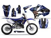 2002 2013 Yamaha YZ 125^^02 13 YZ 250 AMRRACING MX Graphics Decal Kit Mad Hatter Black Blue