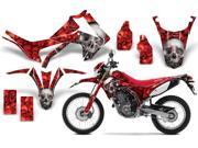 2013 2014 Honda CRF 250L AMRRACING AMRRACING MX Graphics Decal Kit Bone Collector Red