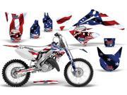 2002 2014 Honda CR 125^^02 14 CR 250 AMRRACING MX Graphics Decal Kit Sin and Stripes
