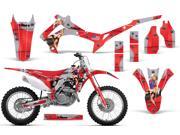 2009 2012 Honda CRF 450R AMRRACING MX Graphics Decal Kit T Bomber Red