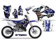 2002 2013 Yamaha YZ 125^^02 13 YZ 250 AMRRACING MX Graphics Decal Kit Mad Hatter Blue White