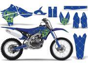 2010 2013 Yamaha YZF 450 AMRRACING MX Graphics Decal Kit Reloaded Green Blue
