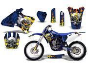 1998 2002 Yamaha YZF 250^^98 02 YZF 400^^98 02 YZF 426 AMRRACING MX Graphics Decal Kit Motorhead Blue