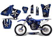 1998 2002 Yamaha YZF 250^^98 02 YZF 400^^98 02 YZF 426 AMRRACING MX Graphics Decal Kit Northstar Blue