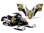 2008 2010 Polaris Dragon Shift RMK AMRRACING Sled Graphics Decal Kit Iron Maiden Killers