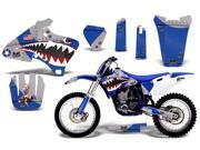 1998 2002 Yamaha YZF 250^^98 02 YZF 400^^98 02 YZF 426 AMRRACING MX Graphics Decal Kit Warhawk Blue