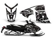 2013 Ski Doo Rex XR AMRRACING Sled Graphics Decal Kit Reaper Black