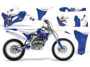 2006 2009 Yamaha YZ 250F^^06 09 YZ 450F AMRRACING MX Graphics Decal Kit T Bomber Blue White