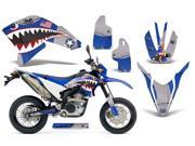 2007 2013 Yamaha WR 250R^^07 13 WR 250X AMRRACING MX Graphics Decal Kit Warhawk Blue