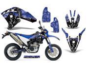 2007 2013 Yamaha WR 250R^^07 13 WR 250X AMRRACING MX Graphics Decal Kit Reaper Blue