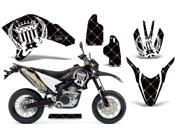 2007 2013 Yamaha WR 250R^^07 13 WR 250X AMRRACING MX Graphics Decal Kit Reloaded White Black