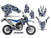 2007 2013 Yamaha WR 250R^^07 13 WR 250X AMRRACING MX Graphics Decal Kit Urban Camo Blue